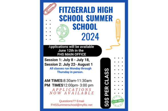 2024 FHS Summer School Flyer